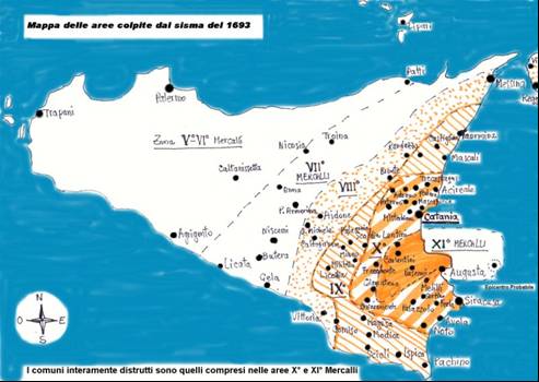 sequenza del terremoto