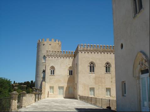 lato ovest del Castello