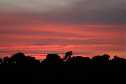 modica al tramonto